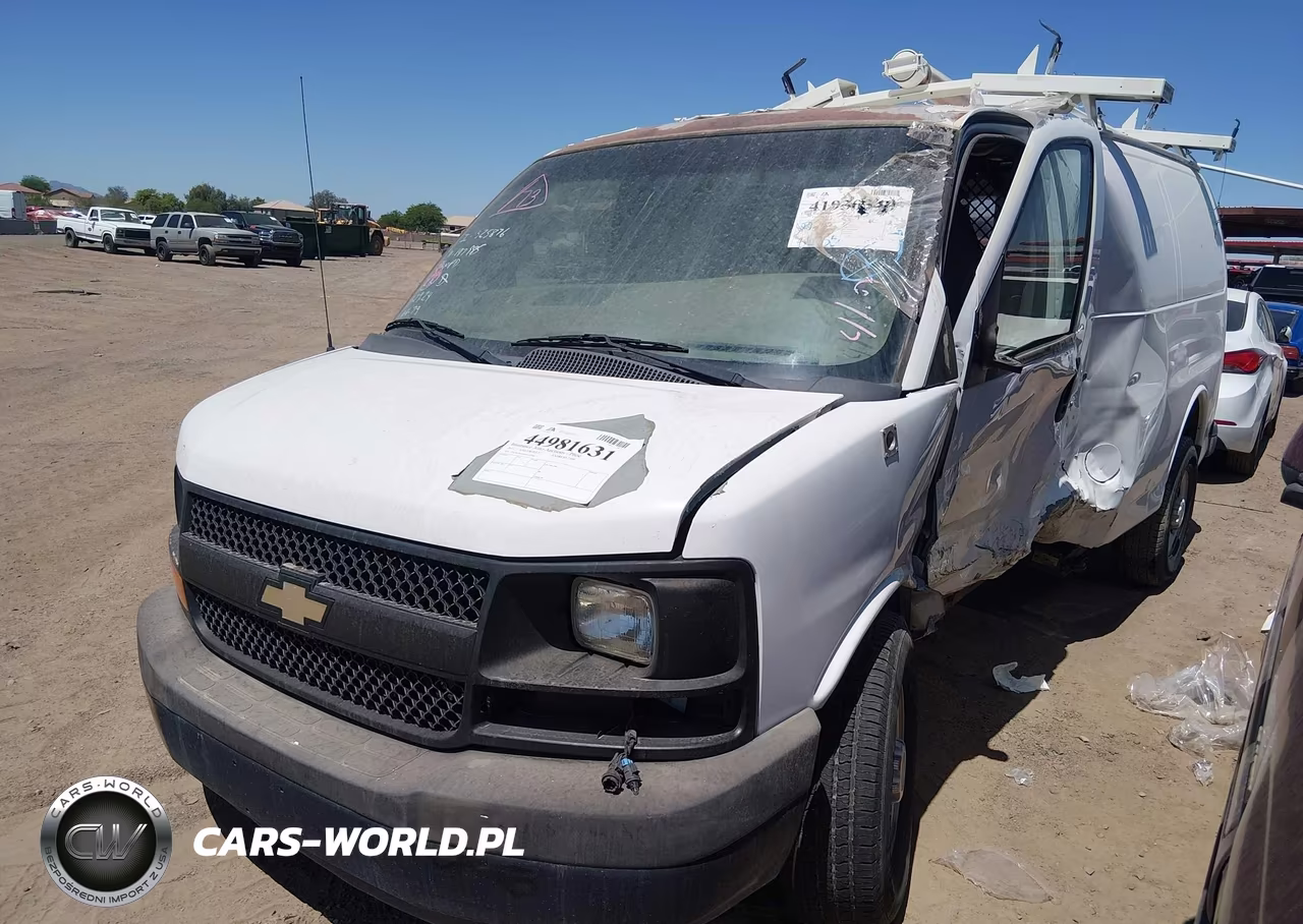 2013 Chevrolet Express 2500 Work Van VIN:1GCWGFCA6D1147985 - 2