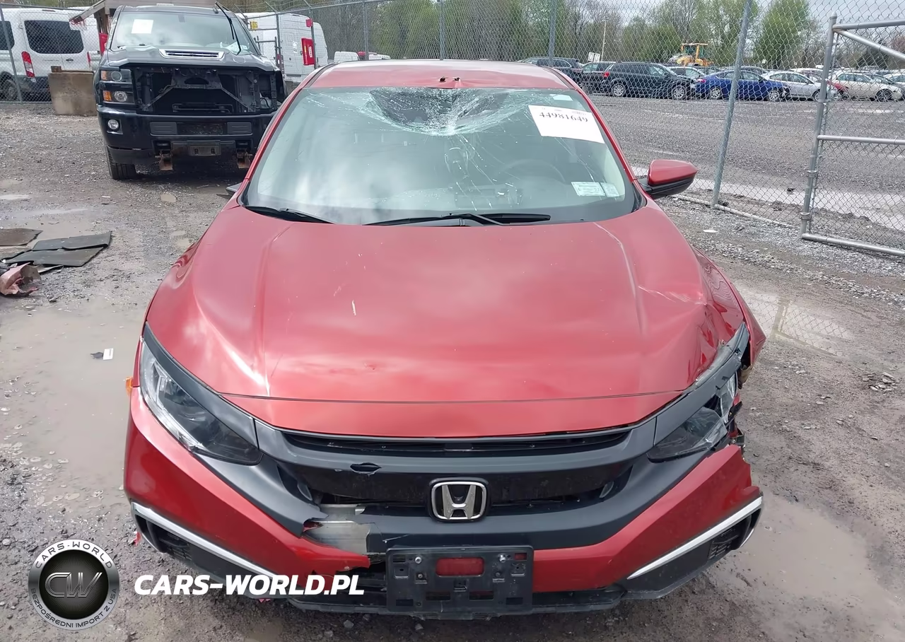 2020 Honda Civic Lx VIN:19XFC2F61LE201488 - 13