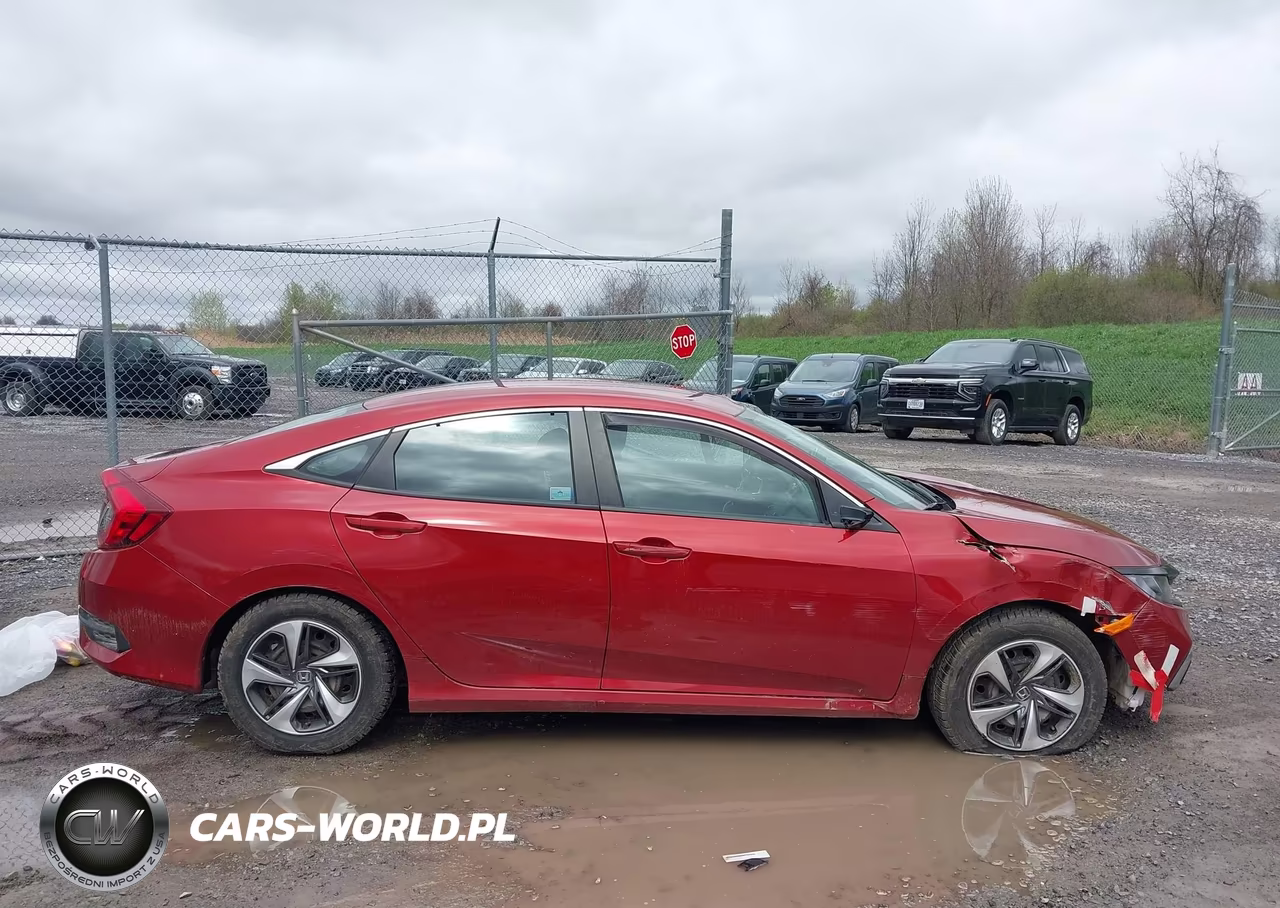 2020 Honda Civic Lx VIN:19XFC2F61LE201488 - 14