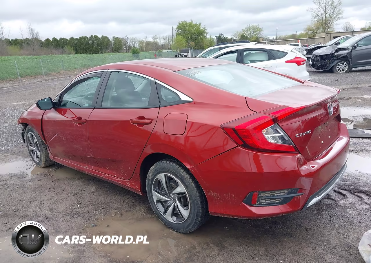 2020 Honda Civic Lx VIN:19XFC2F61LE201488 - 3