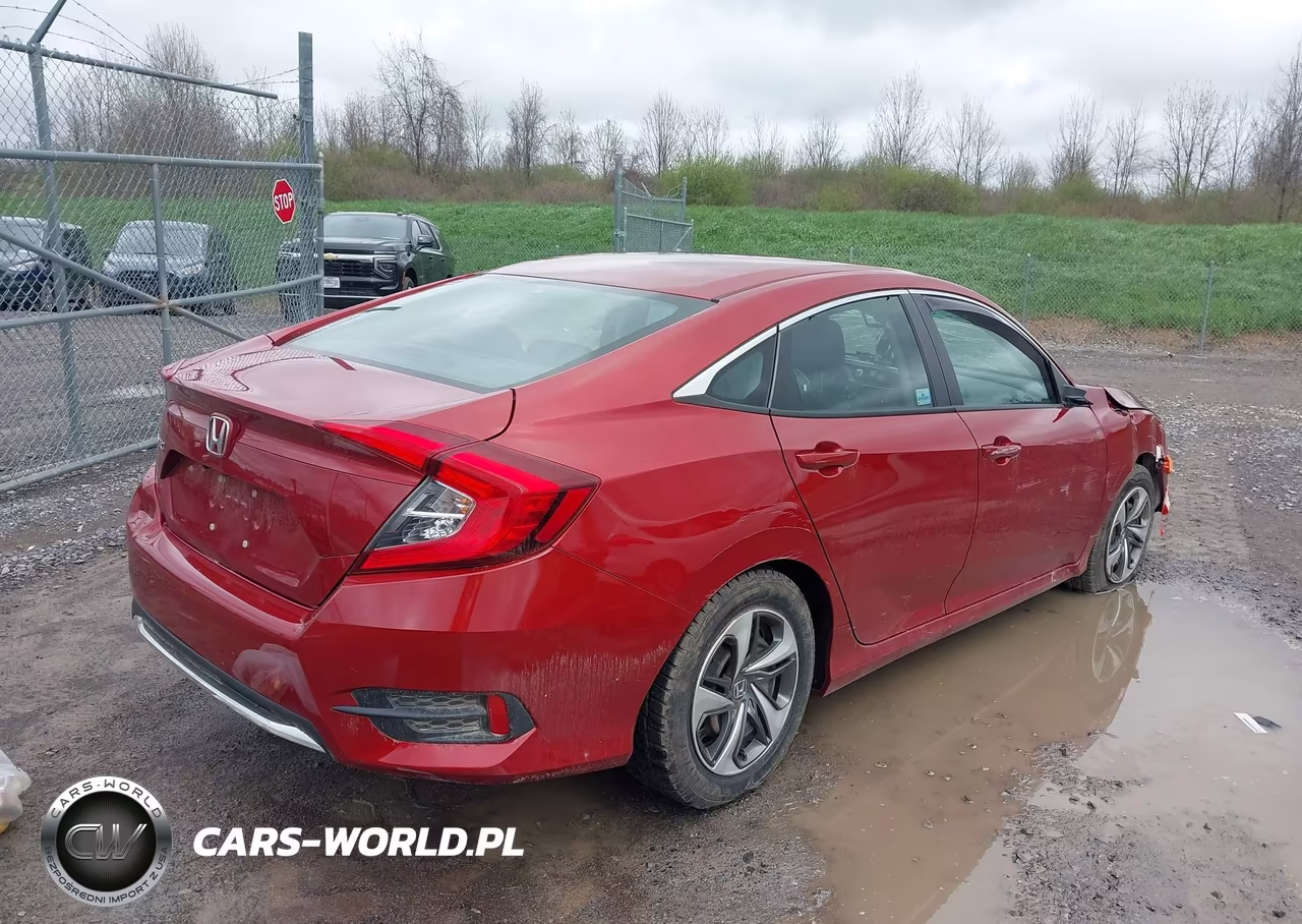 2020 Honda Civic Lx VIN:19XFC2F61LE201488 - 4