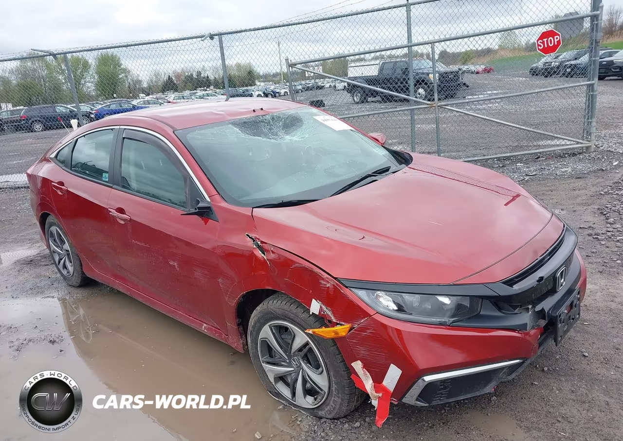 2020 Honda Civic Lx VIN:19XFC2F61LE201488 - 6