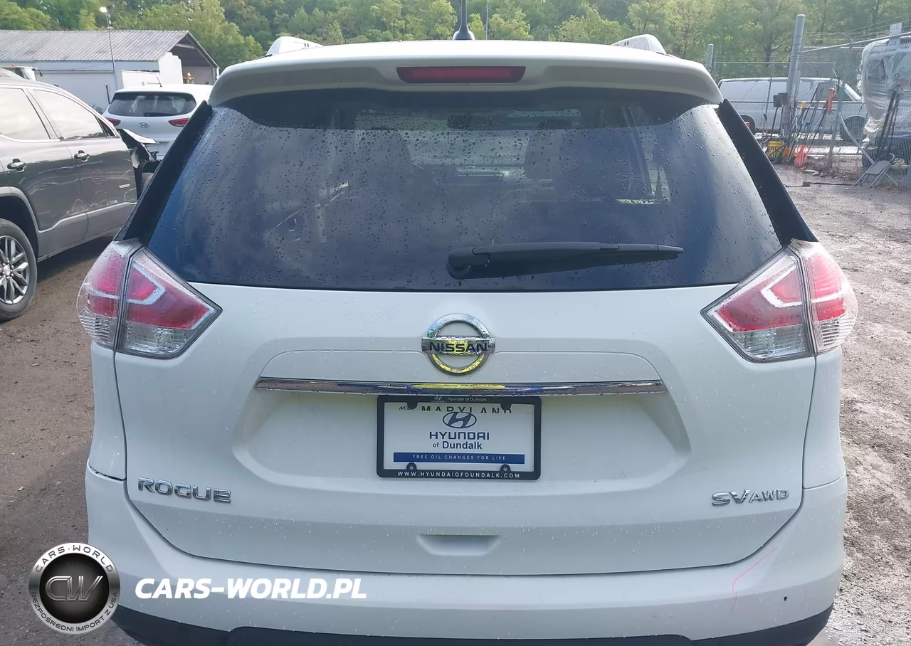 2016 Nissan Rogue Sv VIN:KNMAT2MV4GP617268 - 17