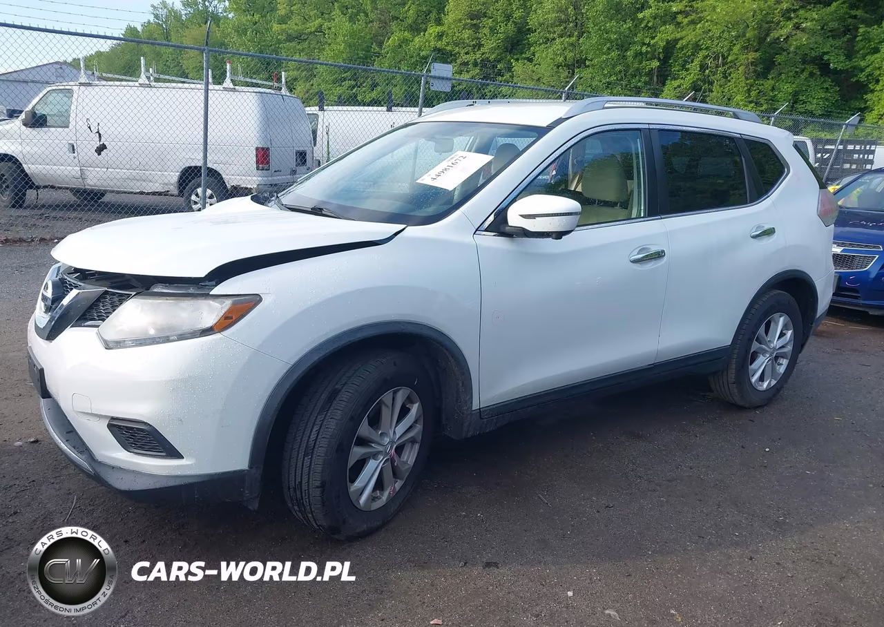 2016 Nissan Rogue Sv VIN:KNMAT2MV4GP617268 - 2