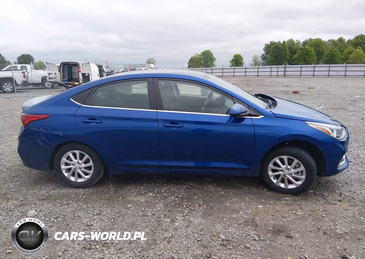 2022 Hyundai Accent Sel VIN:3KPC24A62NE162955 - 13