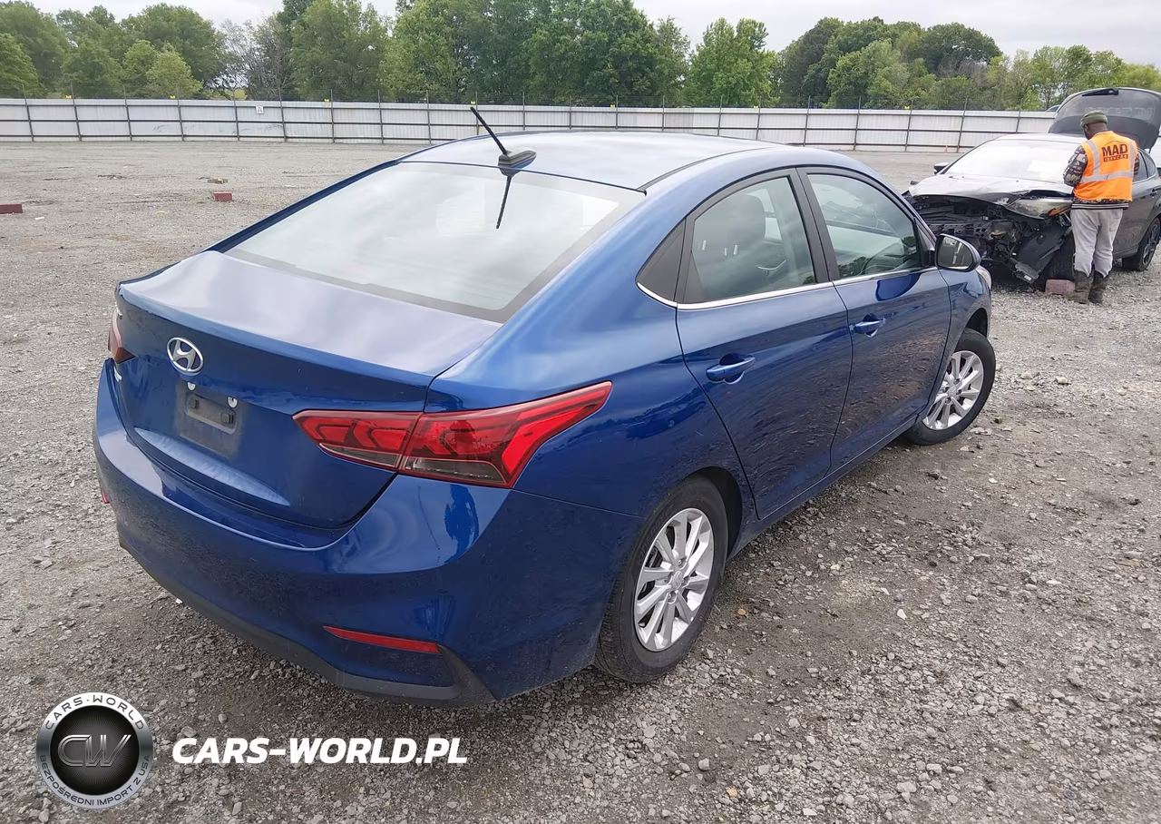 2022 Hyundai Accent Sel VIN:3KPC24A62NE162955 - 4