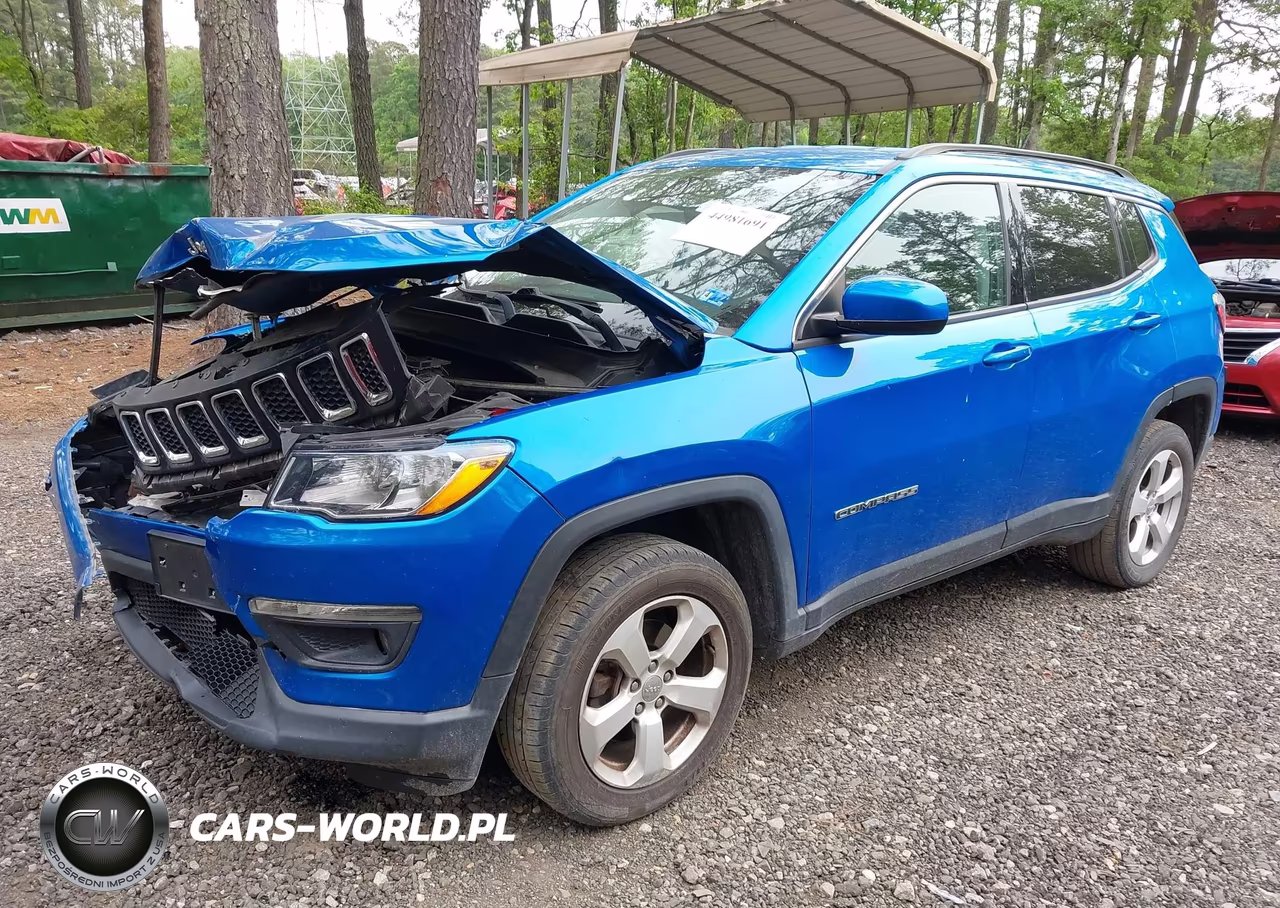 2019 Jeep Compass Latitude 4X4 VIN:3C4NJDBBXKT836168 - 2