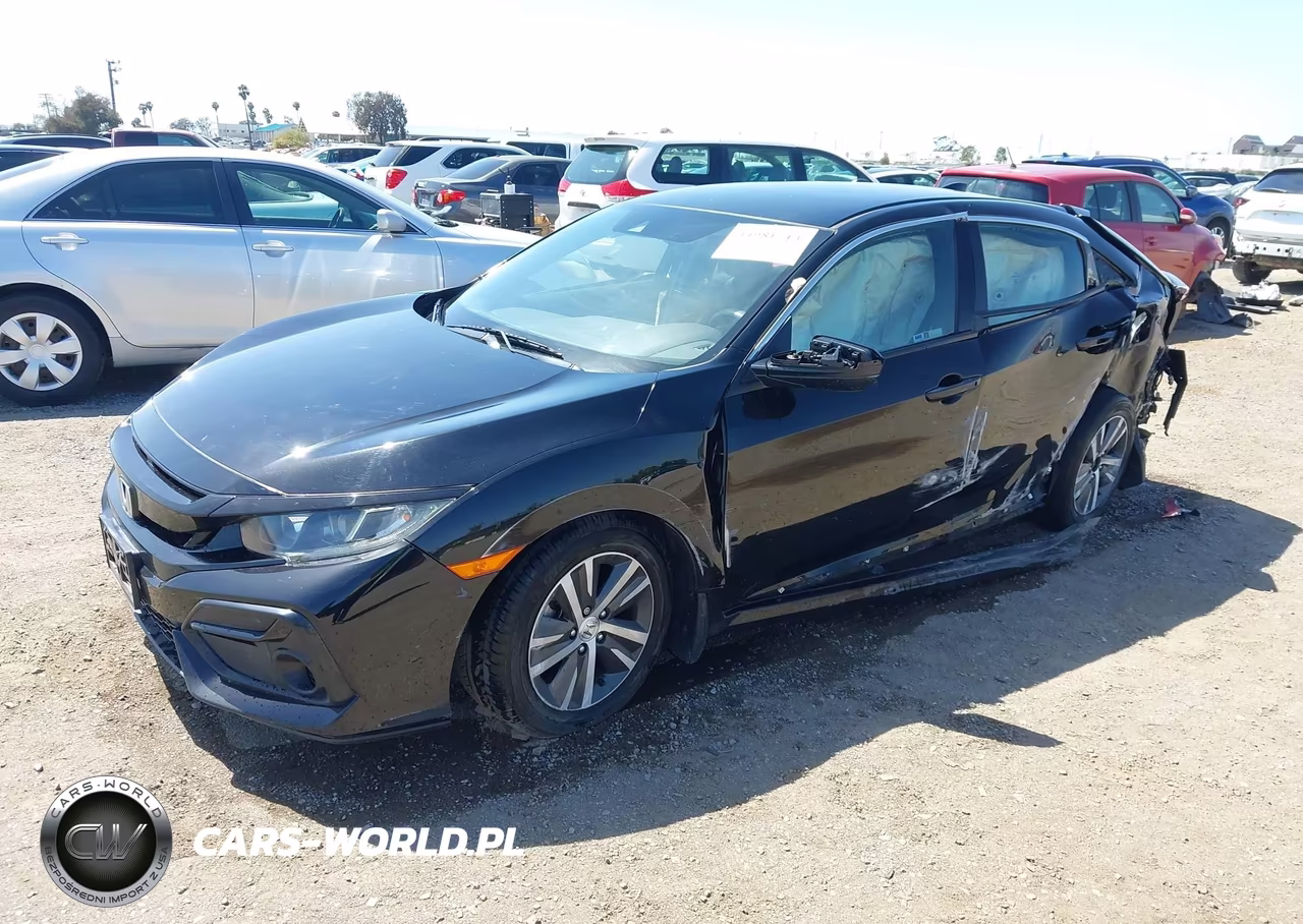 2020 Honda Civic Lx VIN:SHHFK7H38LU400386 - 2