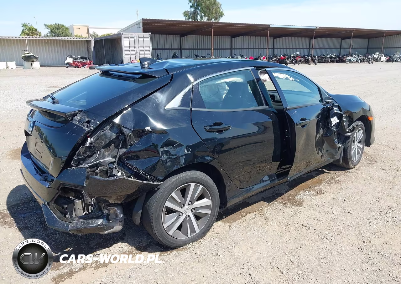 2020 Honda Civic Lx VIN:SHHFK7H38LU400386 - 4