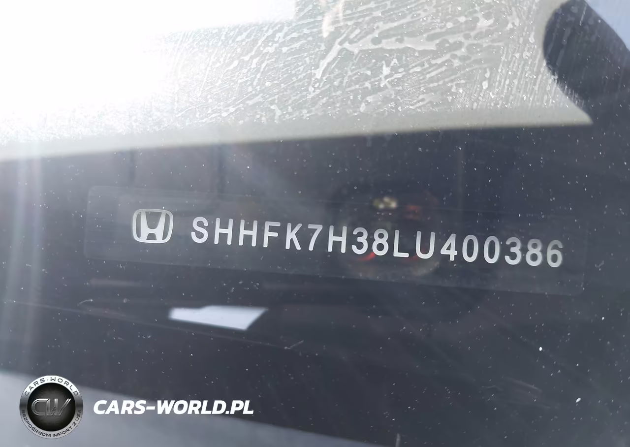 2020 Honda Civic Lx VIN:SHHFK7H38LU400386 - 9