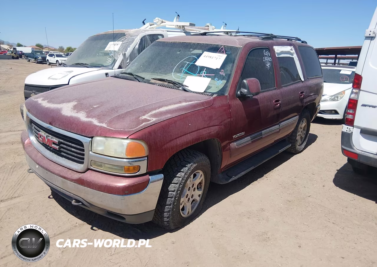 2001 GMC Yukon Slt VIN:1GKEK13T21R205929 - 2