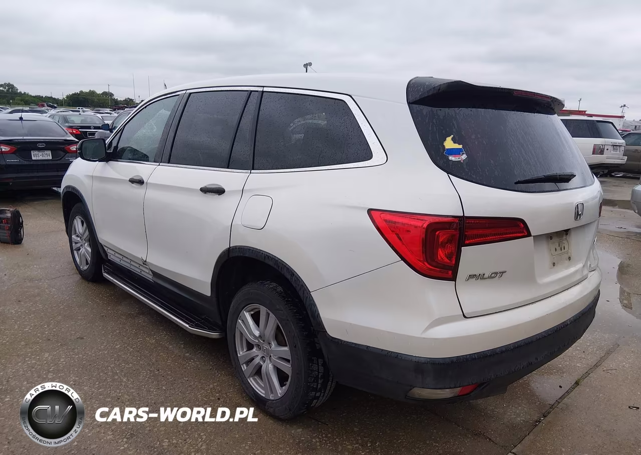 2016 Honda Pilot Lx VIN:5FNYF6H15GB071935 - 3
