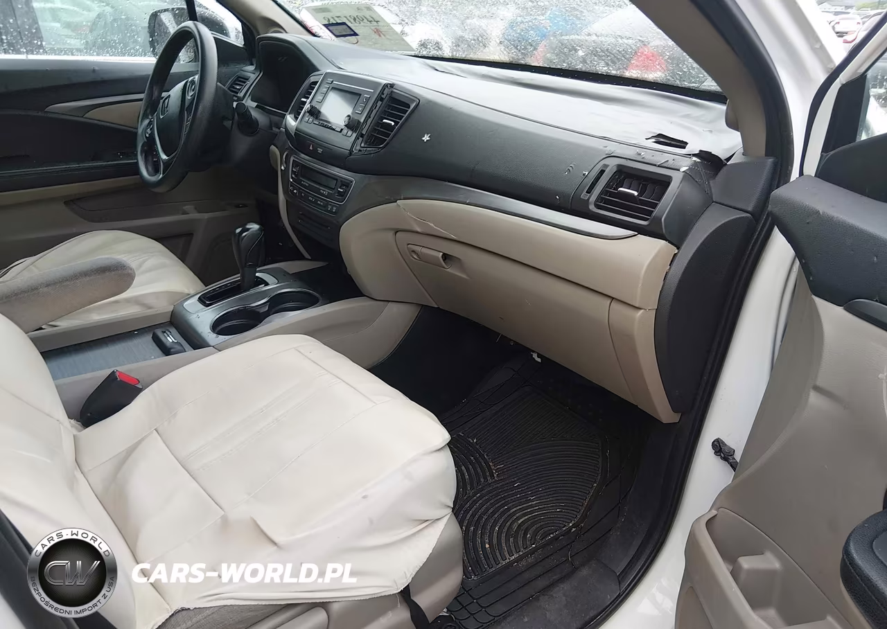2016 Honda Pilot Lx VIN:5FNYF6H15GB071935 - 5