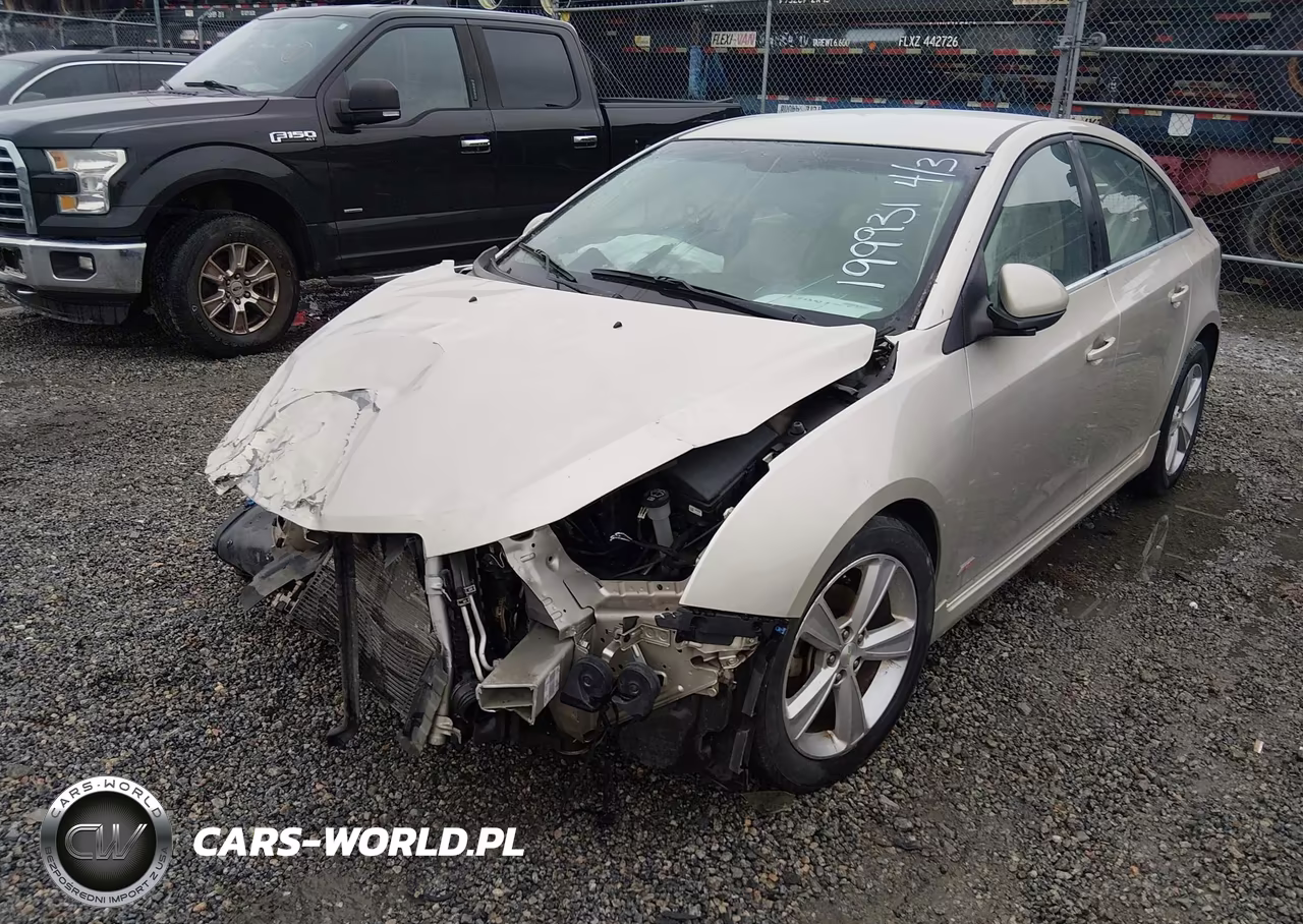 2013 Chevrolet Cruze 2Lt Auto VIN:1G1PE5SB6D7199931 - 2