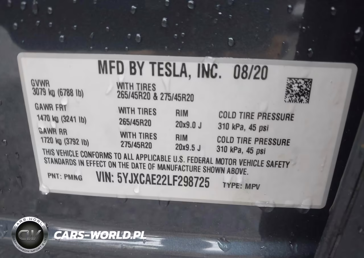 2020 Tesla Model X Long Range Dual Motor All-Wheel Drive-Long Range Plus Dual Motor All-Wheel Drive VIN:5YJXCAE22LF298725 - 9