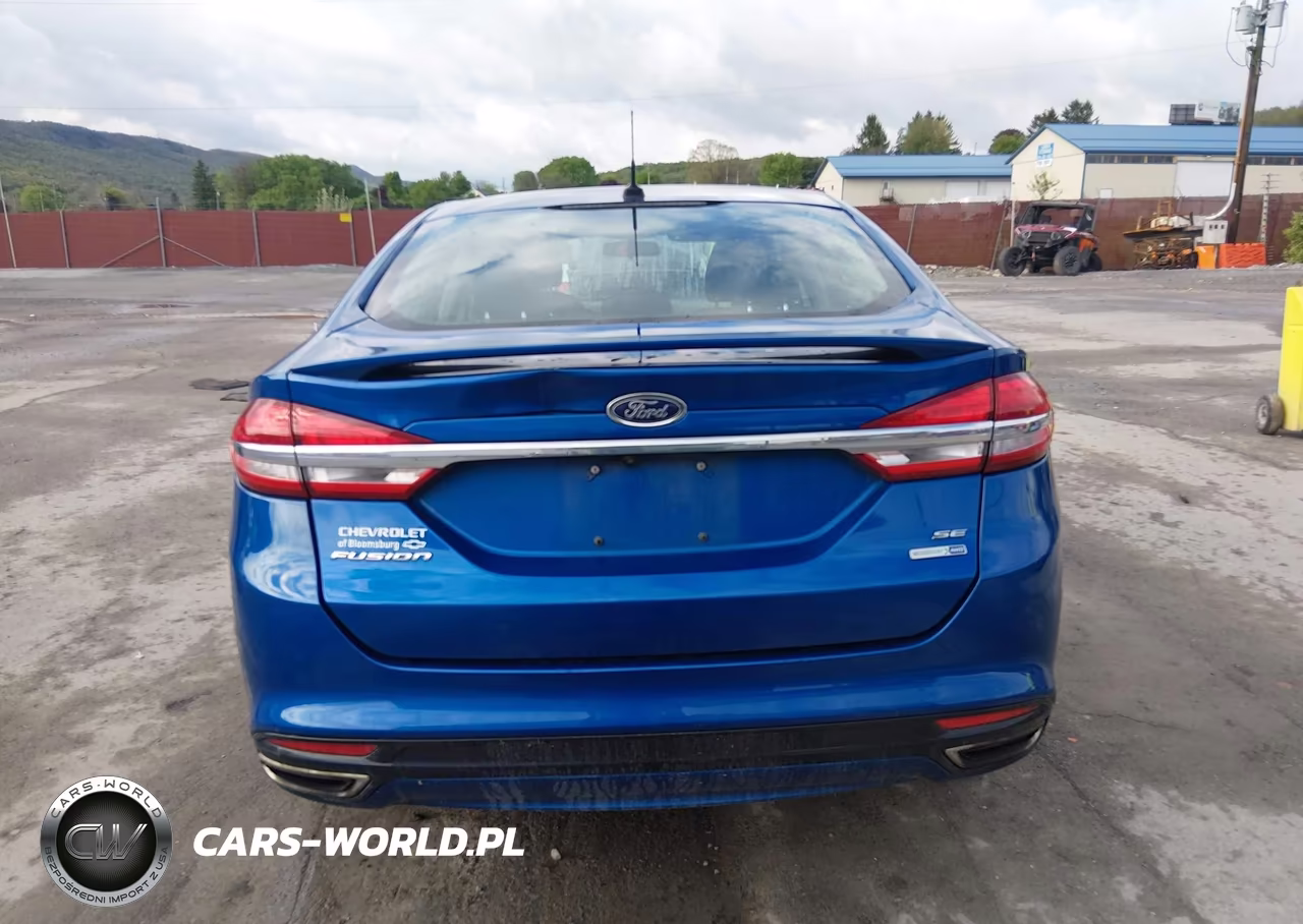 2017 Ford Fusion Se VIN:3FA6P0T95HR174535 - 17