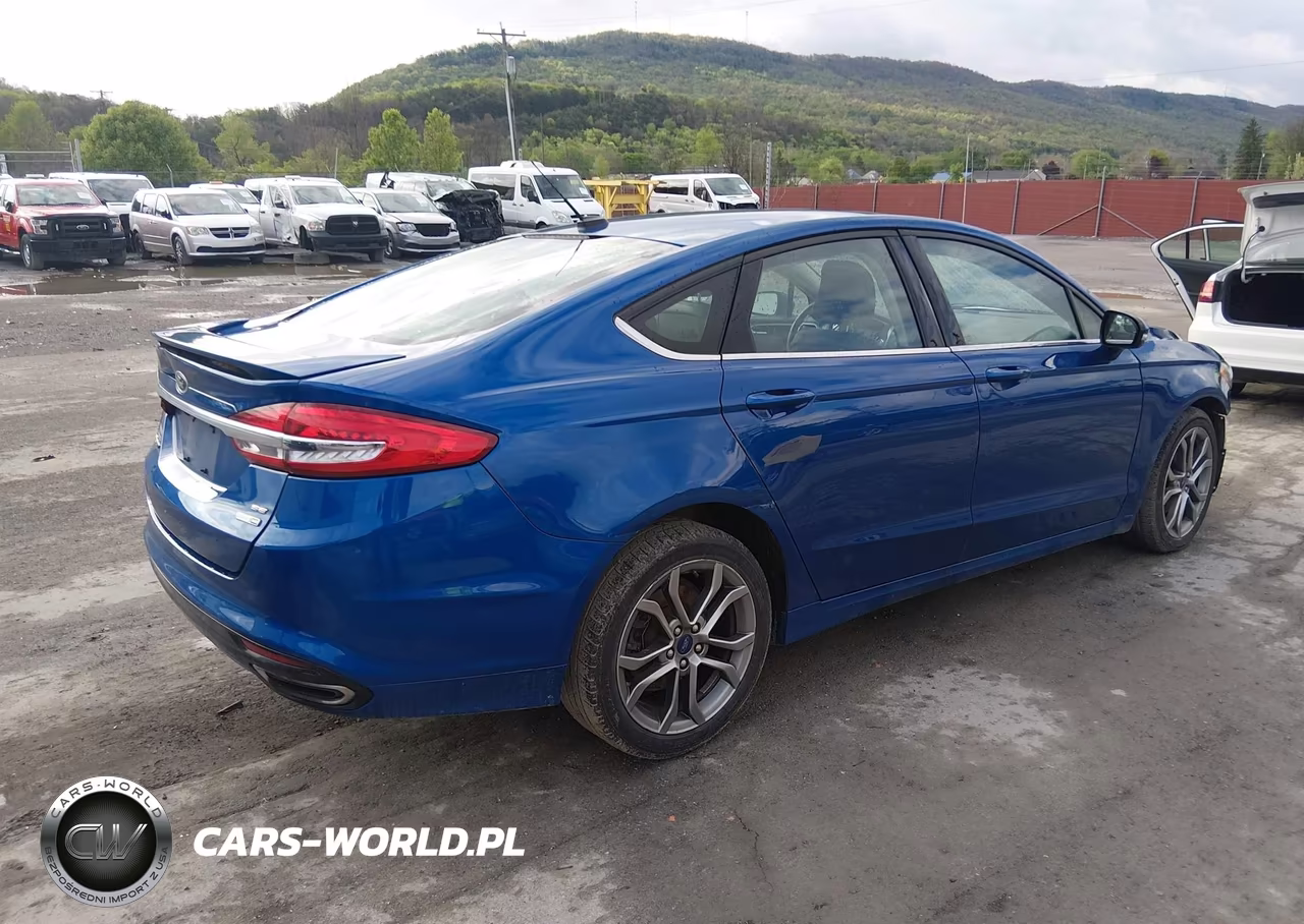 2017 Ford Fusion Se VIN:3FA6P0T95HR174535 - 4