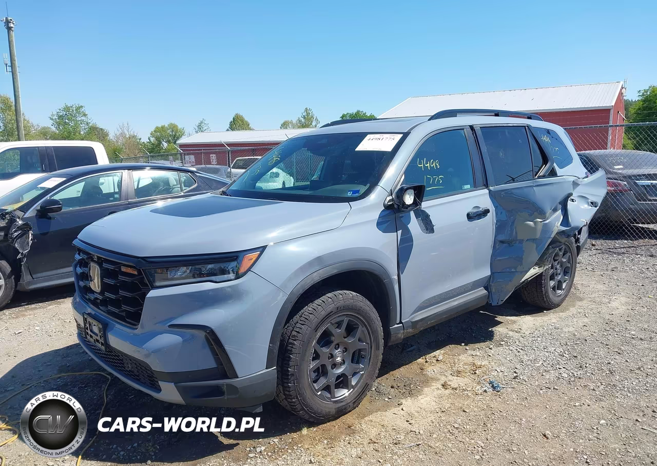 2025 Honda Pilot Trailsport VIN:5FNYG1H60SB010318 - 2