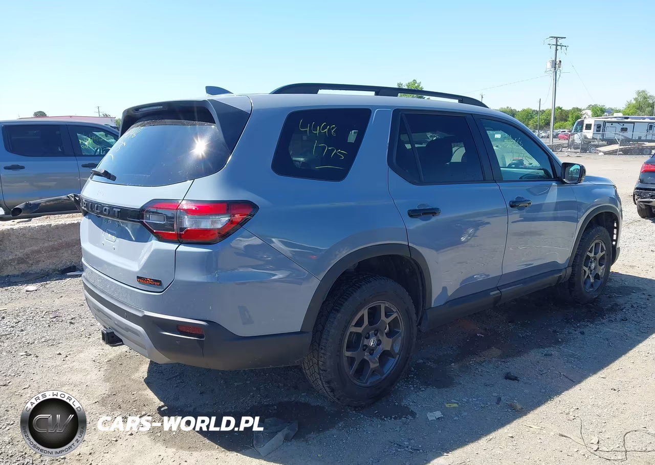 2025 Honda Pilot Trailsport VIN:5FNYG1H60SB010318 - 4