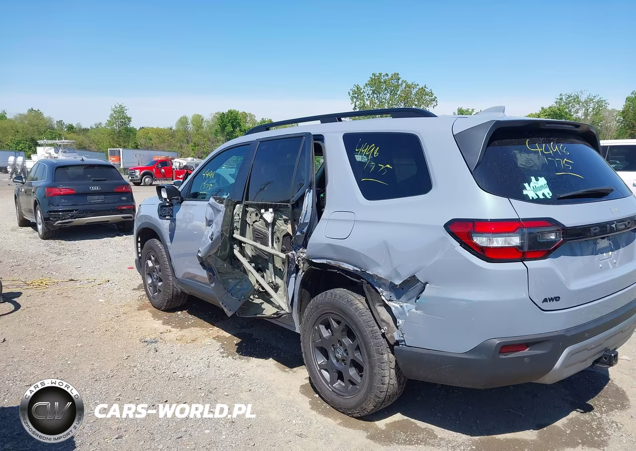 2025 Honda Pilot Trailsport VIN:5FNYG1H60SB010318 - 6