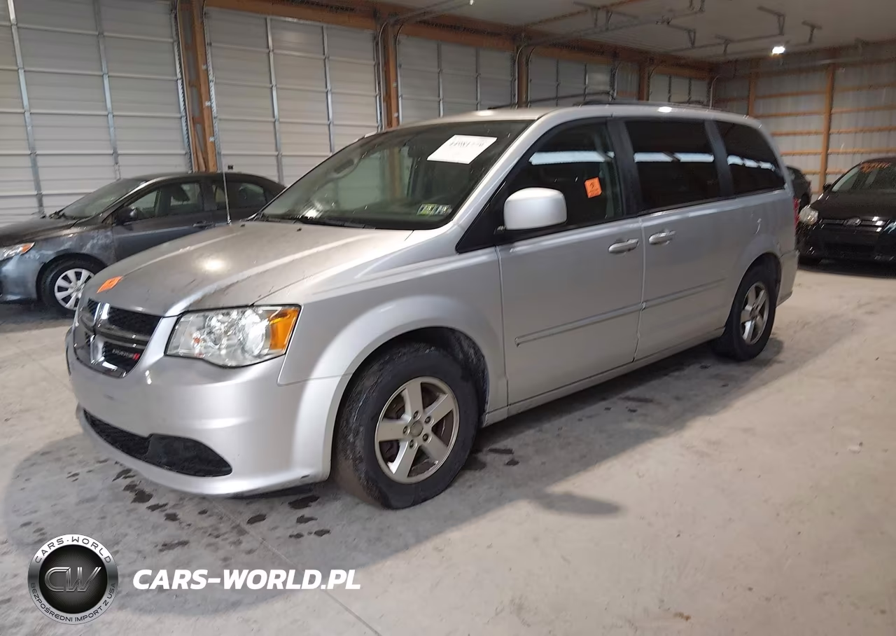 2012 Dodge Grand Caravan Sxt VIN:2C4RDGCG9CR295316 - 2