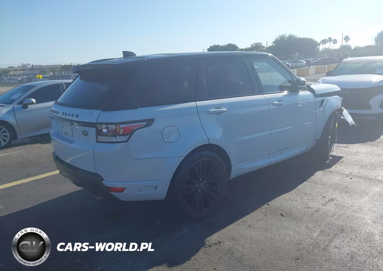 2017 Land Rover Range Rover Sport 3.0L V6 Supercharged Hse Dynamic VIN:SALWV2FV7HA690001 - 4