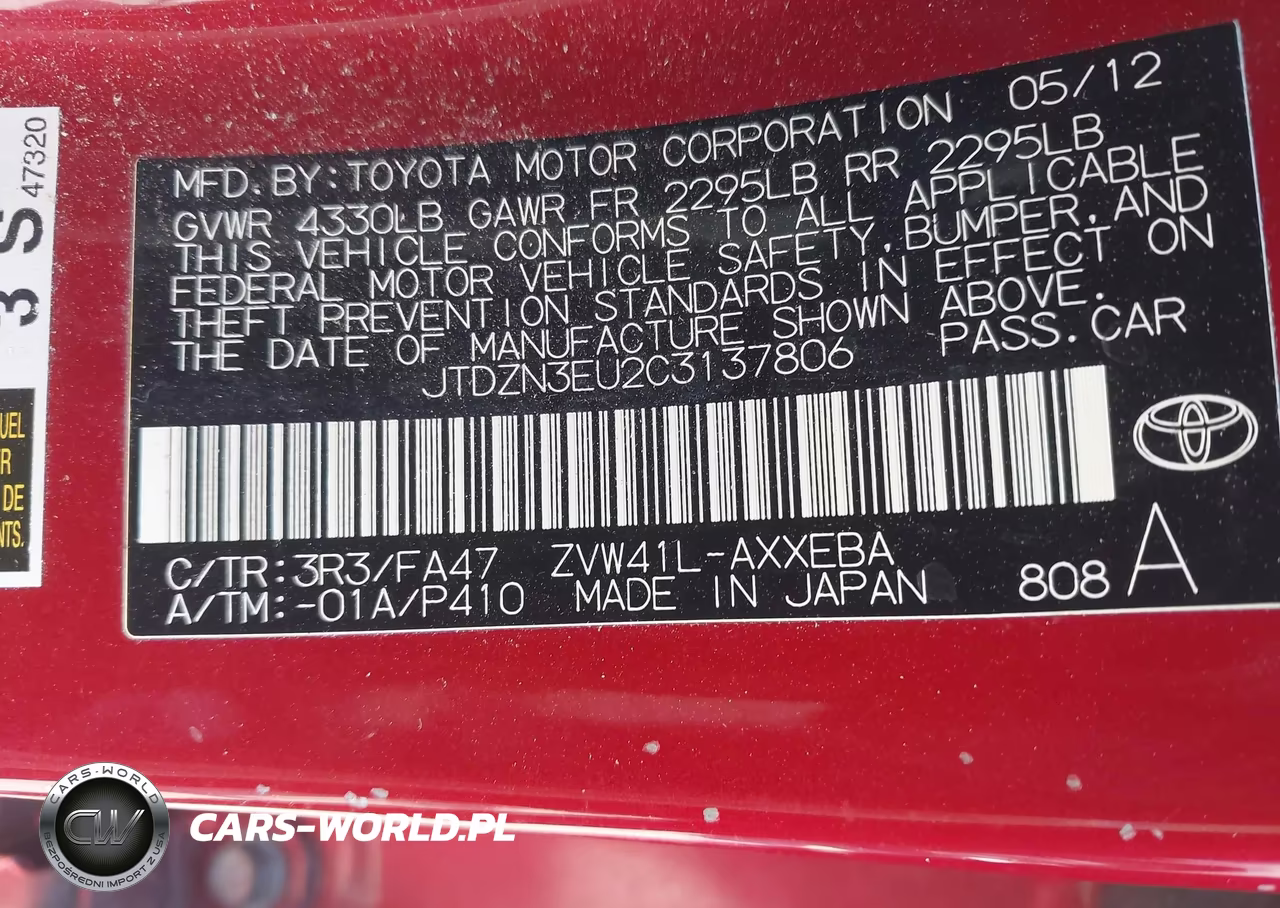 2012 Toyota Prius V Five-Three-Two VIN:JTDZN3EU2C3137806 - 9