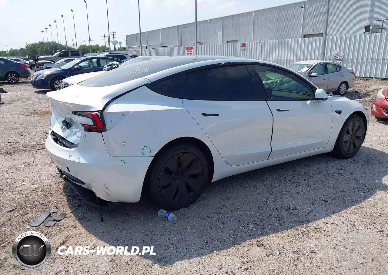 2024 Tesla Model 3 Long Range Dual Motor All-Wheel Drive-Rear-Wheel Drive VIN:5YJ3E1EA5RF763376 - 4