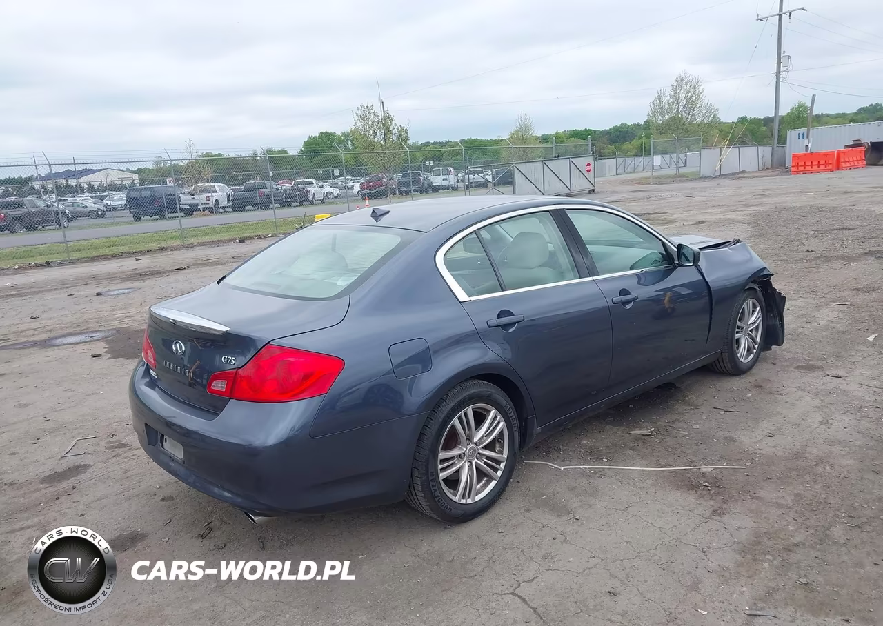 2011 Infiniti G25 Journey VIN:JN1DV6AP0BM600596 - 4