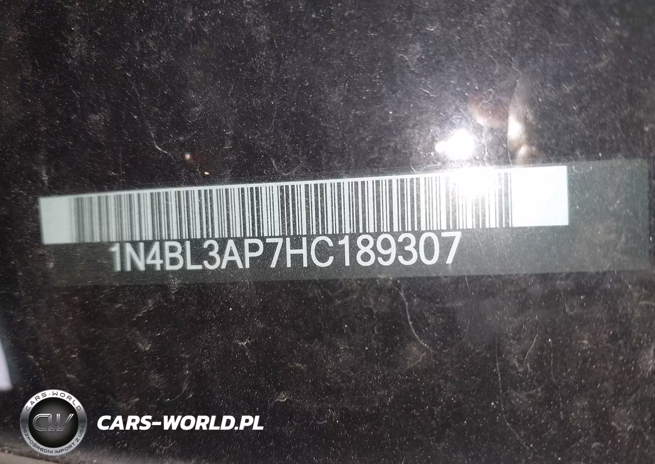 2017 Nissan Altima 3.5 Sl VIN:1N4BL3AP7HC189307 - 9