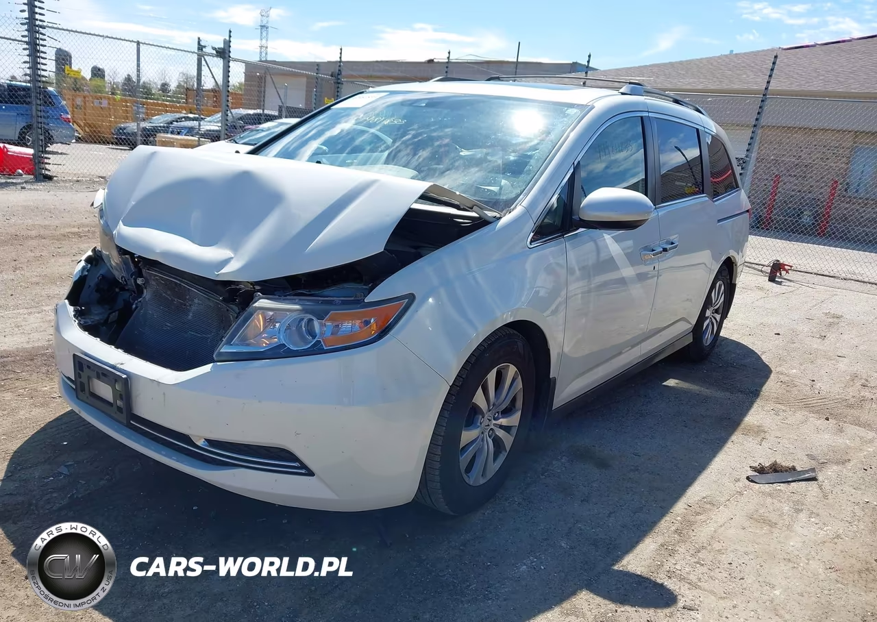 2017 Honda Odyssey Ex-L VIN:5FNRL5H67HB013457 - 2