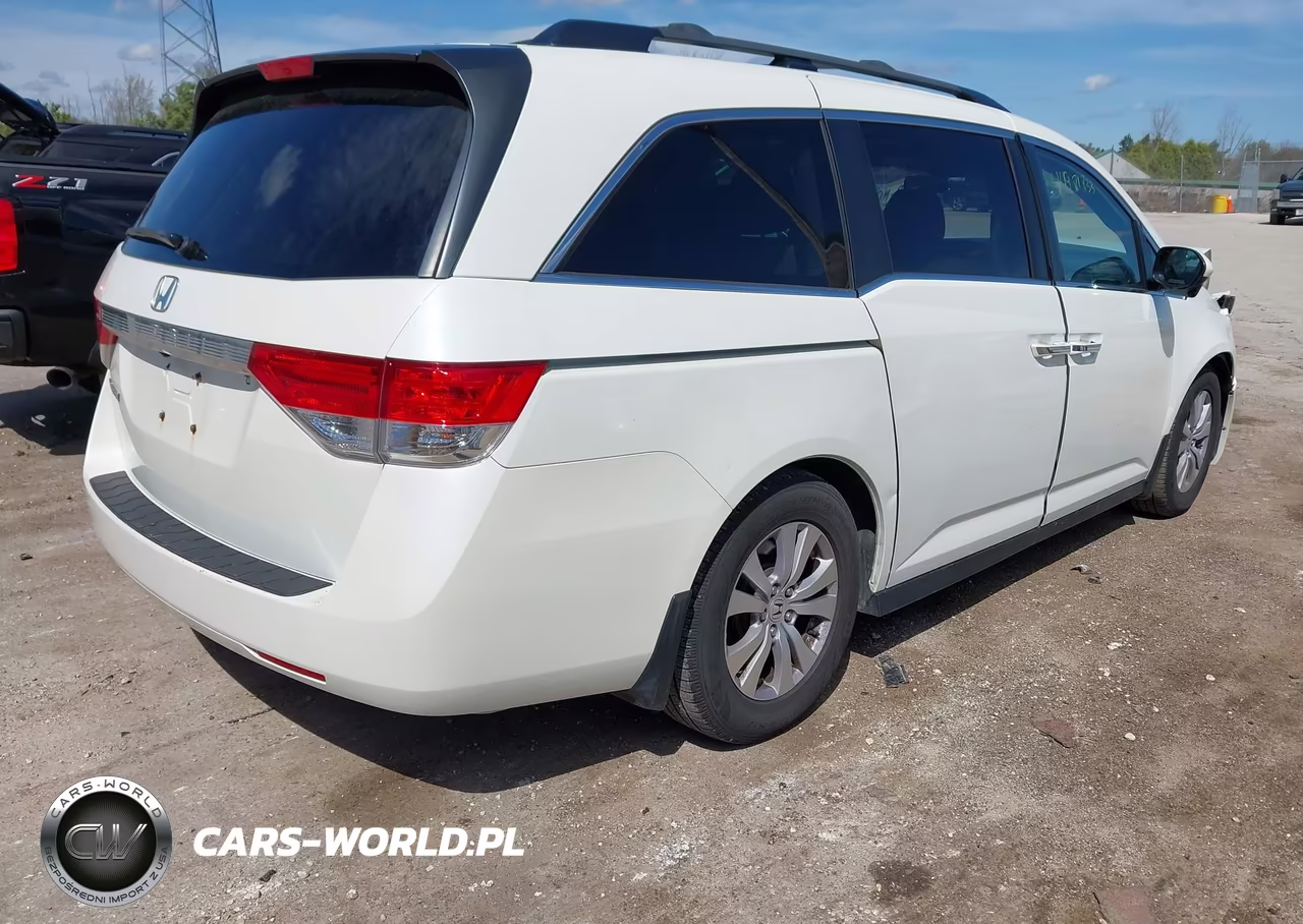 2017 Honda Odyssey Ex-L VIN:5FNRL5H67HB013457 - 4
