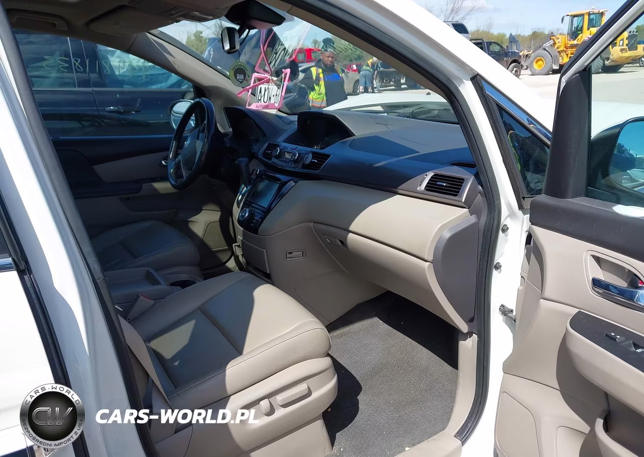 2017 Honda Odyssey Ex-L VIN:5FNRL5H67HB013457 - 5
