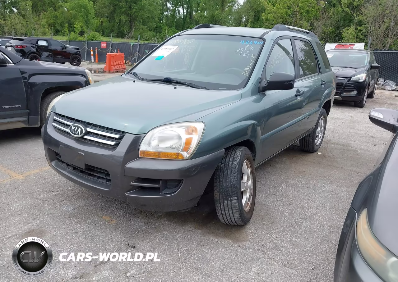 2007 Kia Sportage Lx VIN:KNDJF724677433481 - 2