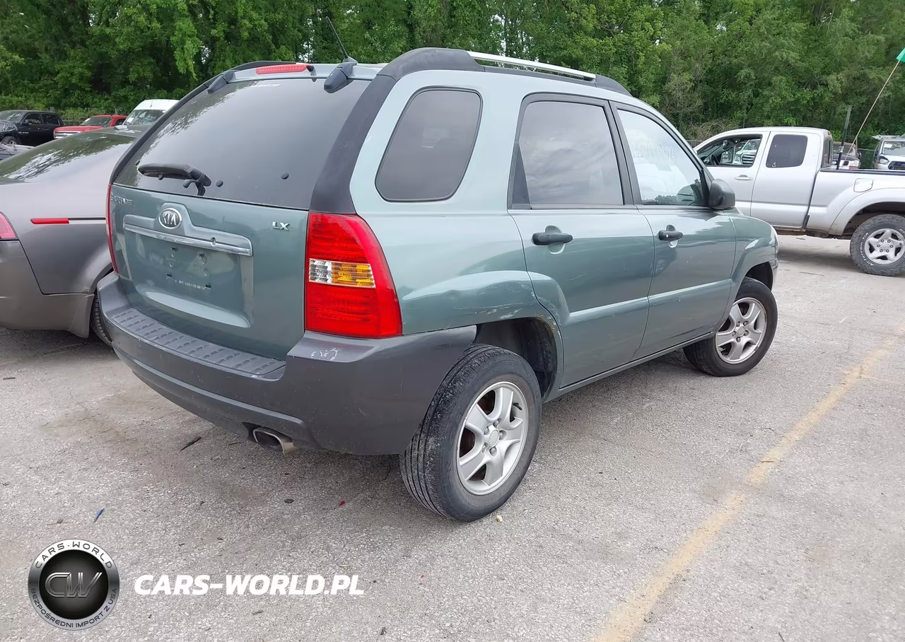2007 Kia Sportage Lx VIN:KNDJF724677433481 - 4