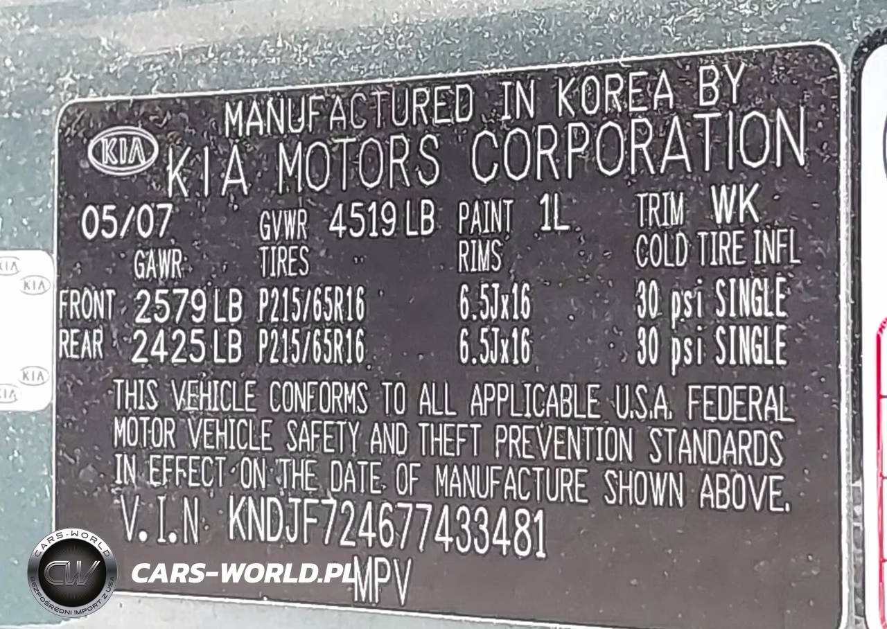 2007 Kia Sportage Lx VIN:KNDJF724677433481 - 9