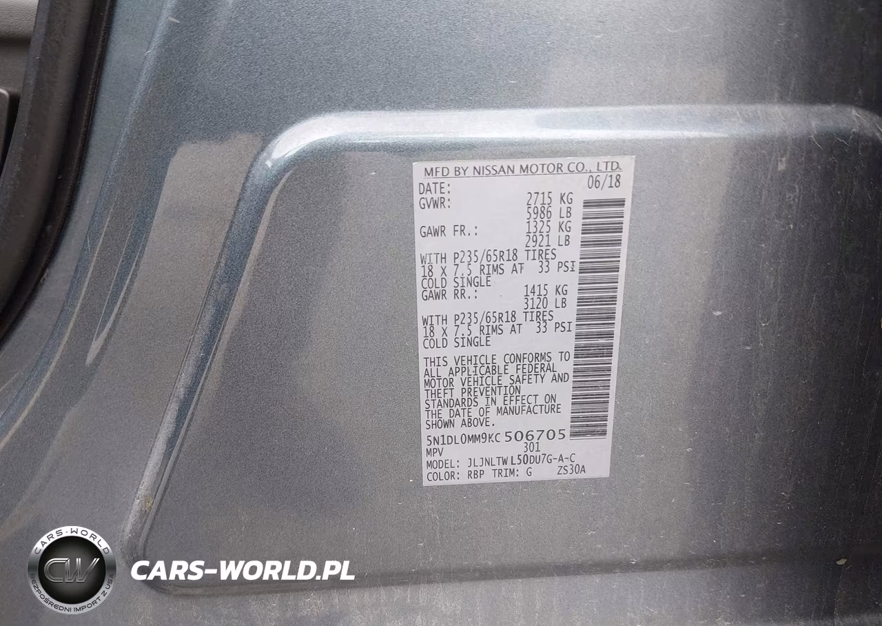 2019 Infiniti Qx60 Luxe VIN:5N1DL0MM9KC506705 - 9