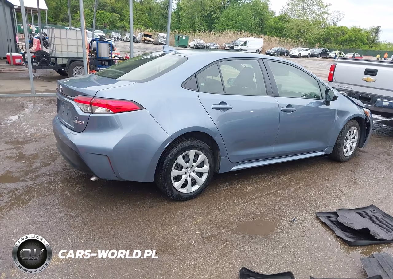 2023 Toyota Corolla Hybrid Le VIN:JTDBCMFE1P3007753 - 4