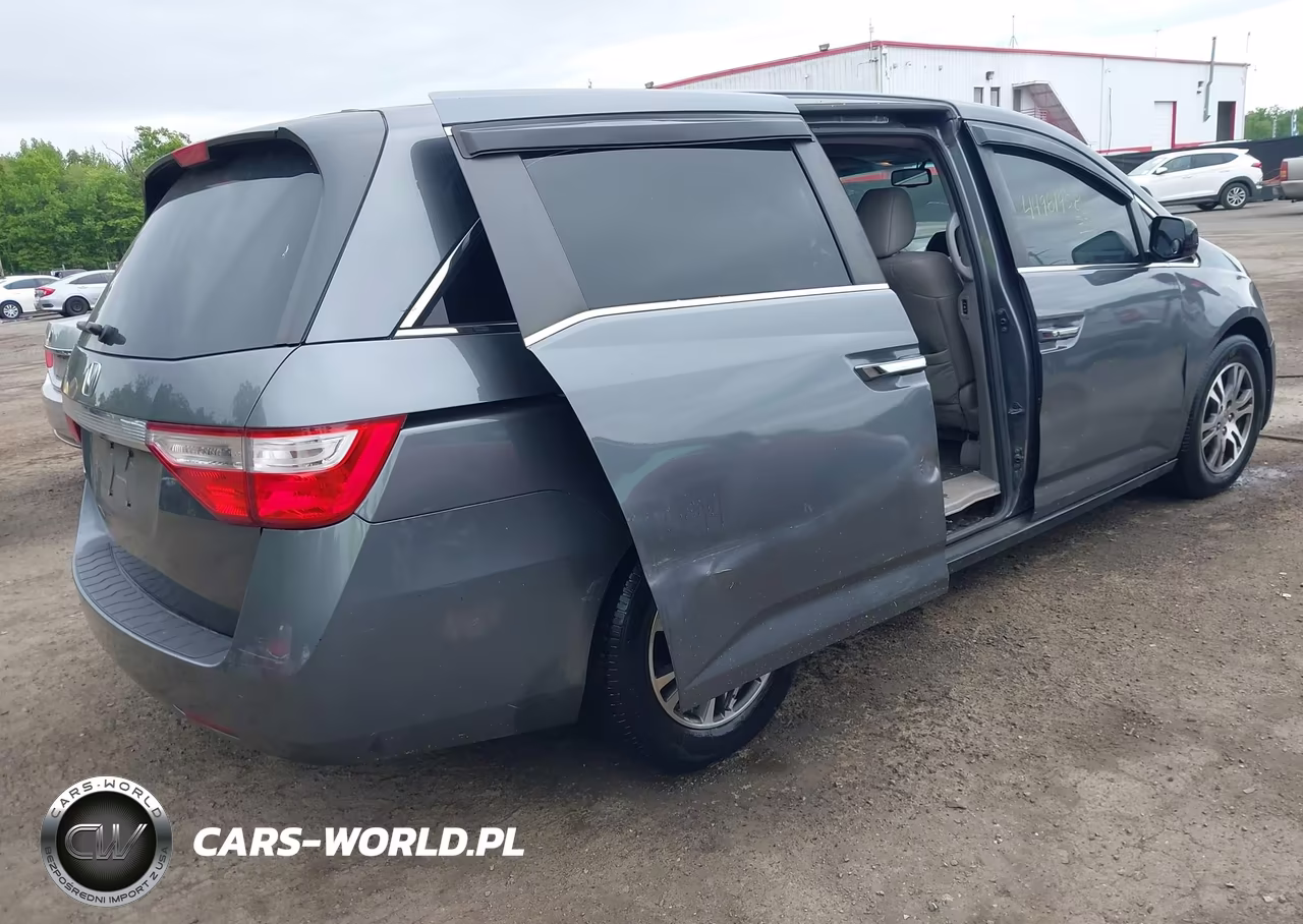 2012 Honda Odyssey Ex-L VIN:5FNRL5H67CB146583 - 4