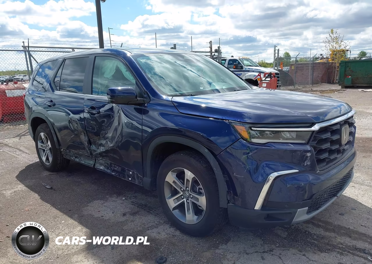 2025 Honda Pilot Ex-L VIN:5FNYG1H49SB145554 - 13