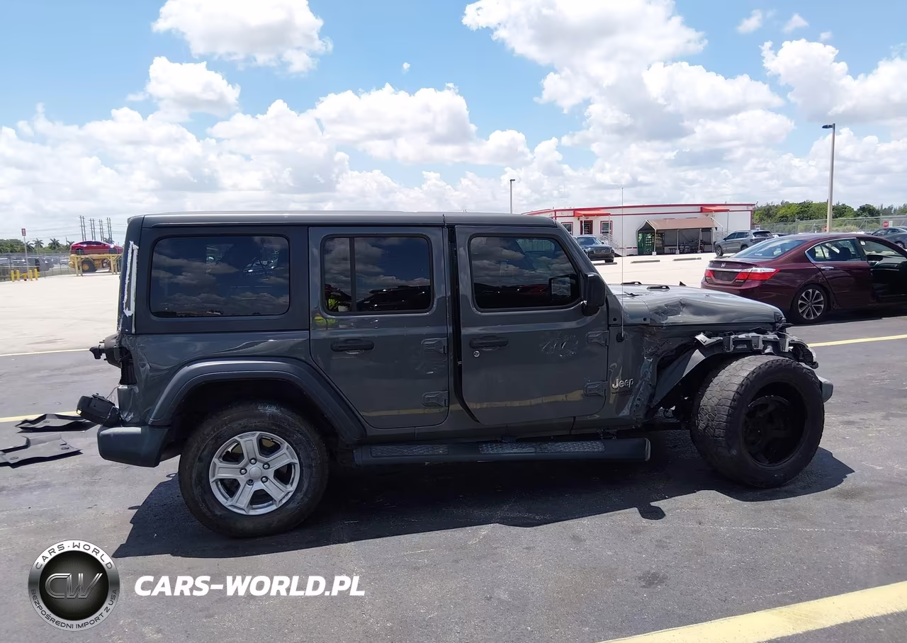 2020 Jeep Wrangler Unlimited Sport S 4X4 VIN:1C4HJXDG8LW110702 - 14