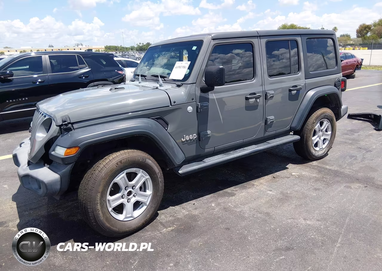 2020 Jeep Wrangler Unlimited Sport S 4X4 VIN:1C4HJXDG8LW110702 - 2