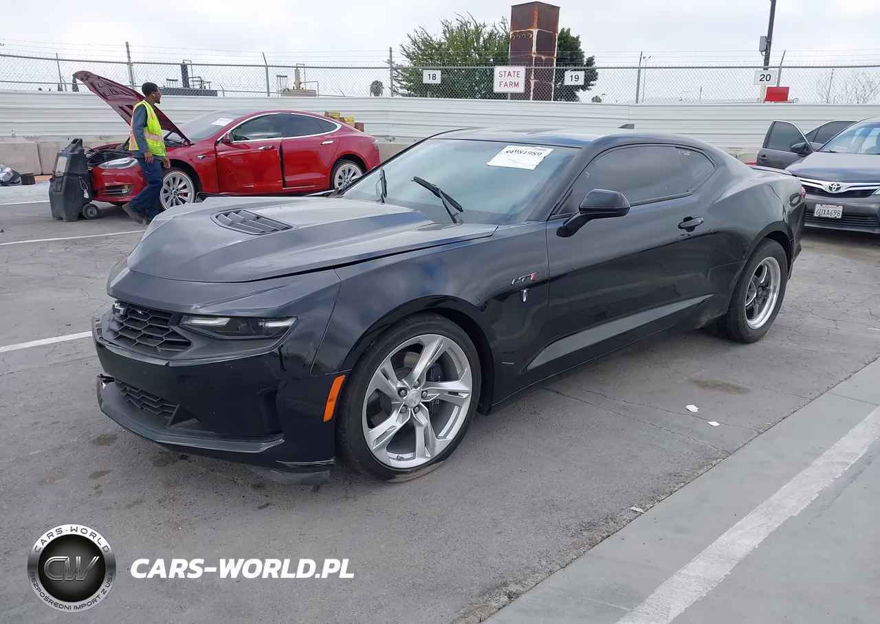 2021 Chevrolet Camaro Rwd Lt1 VIN:1G1FF1R75M0121362 - 2