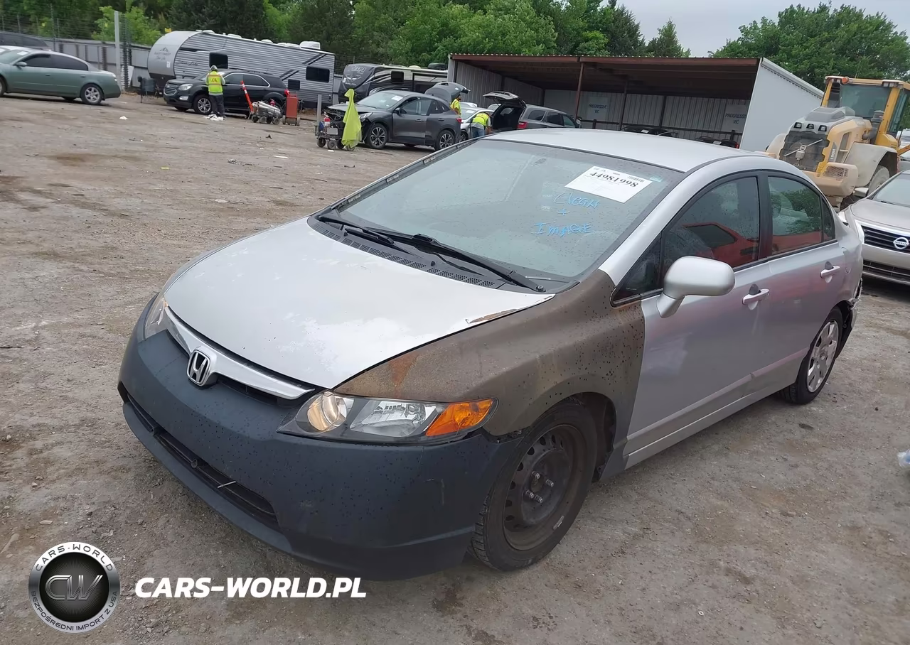 2007 Honda Civic Lx VIN:1HGFA16567L091074 - 2