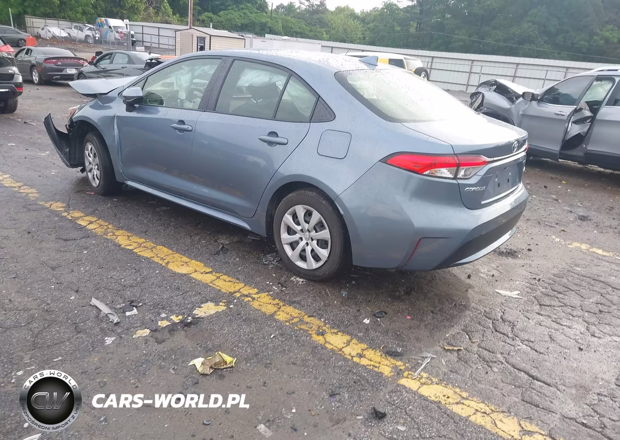 2022 Toyota Corolla Le VIN:JTDEPMAE6NJ225298 - 3