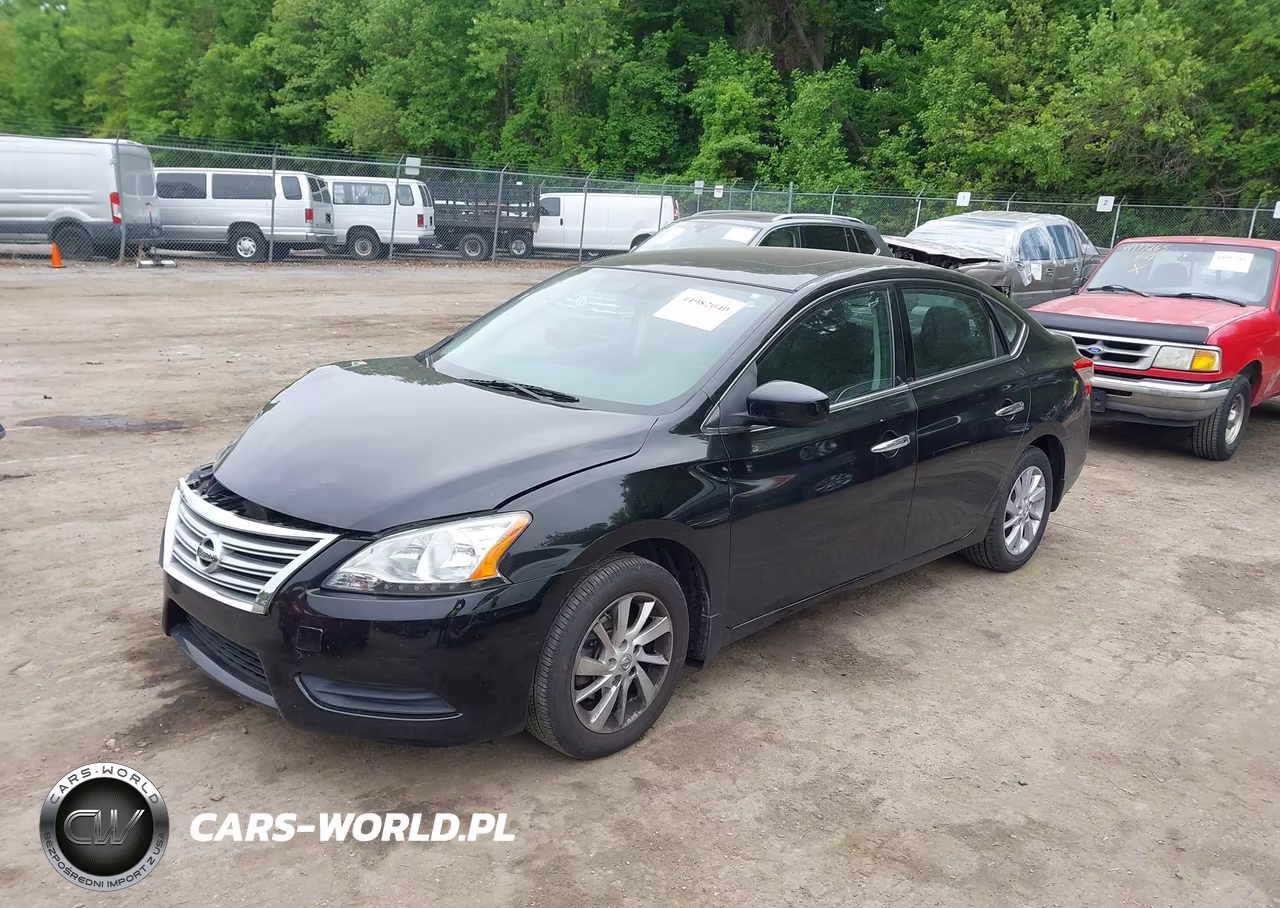 2015 Nissan Sentra Sv VIN:3N1AB7AP3FY367835 - 2