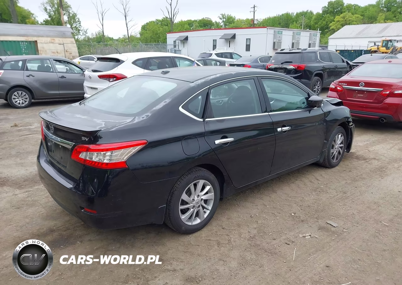 2015 Nissan Sentra Sv VIN:3N1AB7AP3FY367835 - 4