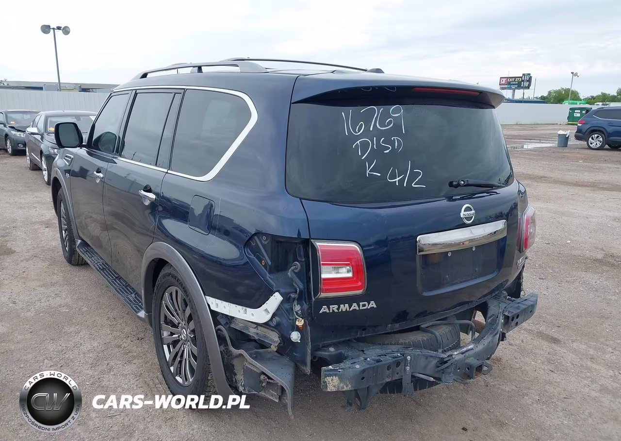 2018 Nissan Armada Platinum VIN:JN8AY2NF3J9332859 - 3