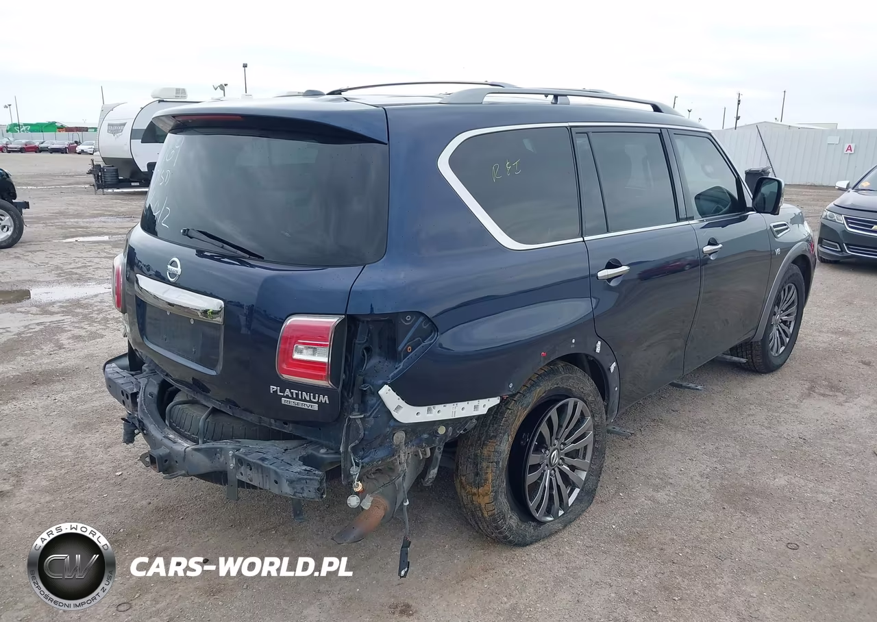 2018 Nissan Armada Platinum VIN:JN8AY2NF3J9332859 - 4