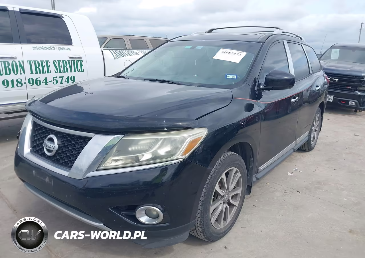 2014 Nissan Pathfinder Sl VIN:5N1AR2MNXEC616303 - 2